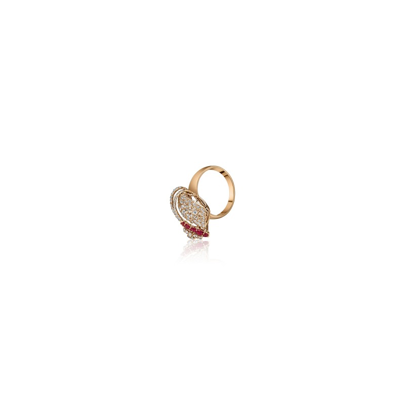 LNLR0591 real diamond ring with IGI certification Nova Lustre