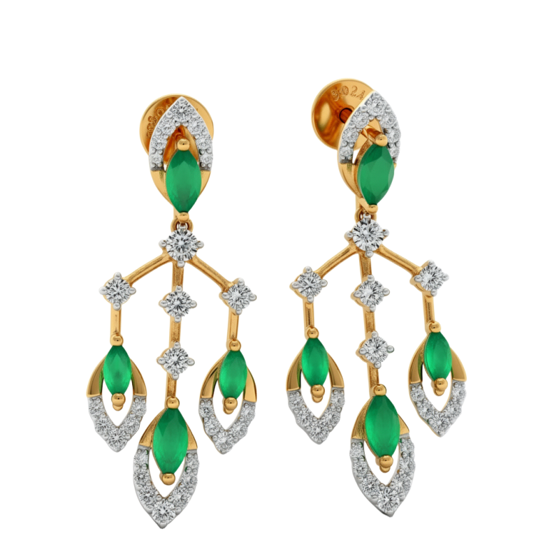 Opulent Real Diamond Necklace Set – LNNS0192