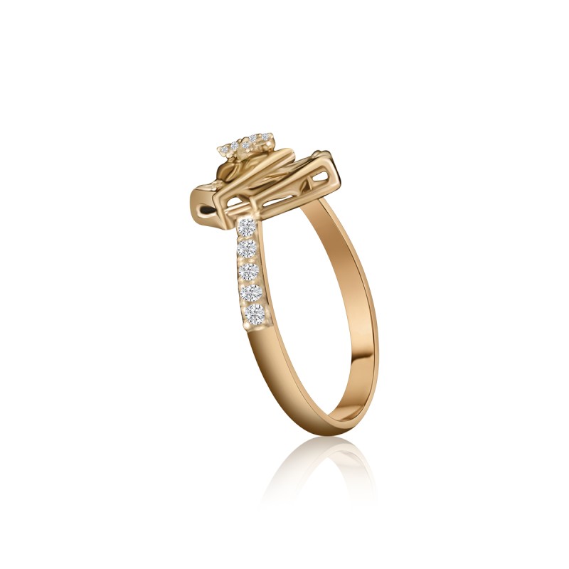 LNLR0455 elegant real diamond jewellery ring Nova Lustre