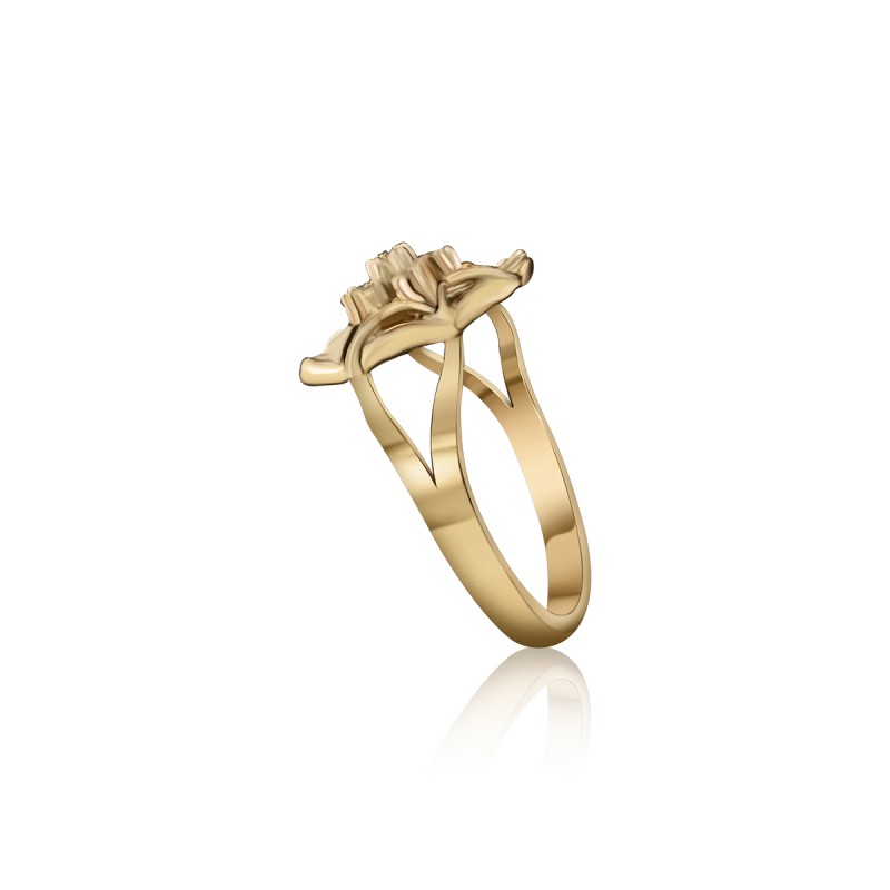 LNLR0465 pure natural diamond ring IGI certified Nova Lustre