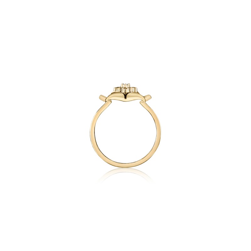 LNLR0465 pure natural diamond ring IGI certified Nova Lustre