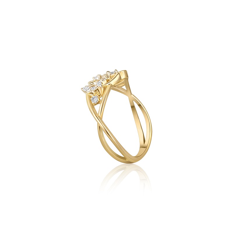 LNLR0452 premium IGI certified natural diamond ring Nova Lustre