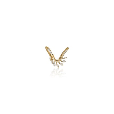 LNLR0592 real diamond ring IGI certified Nova Lustre