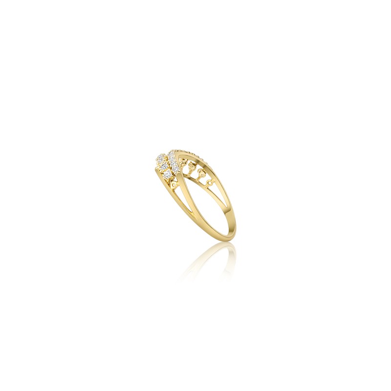 LNLR0596 classic natural diamond jewellery ring Nova Lustre