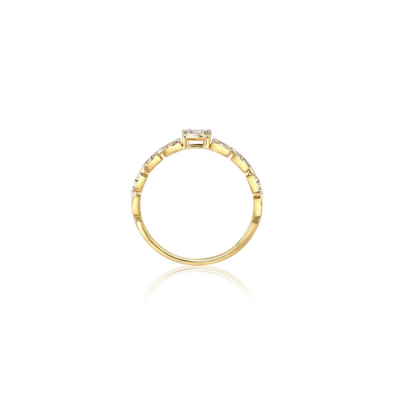 LNLR0597 IGI certified diamond ring natural diamonds Nova Lustre