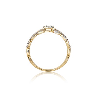 LNLR0597 IGI certified diamond ring natural diamonds Nova Lustre