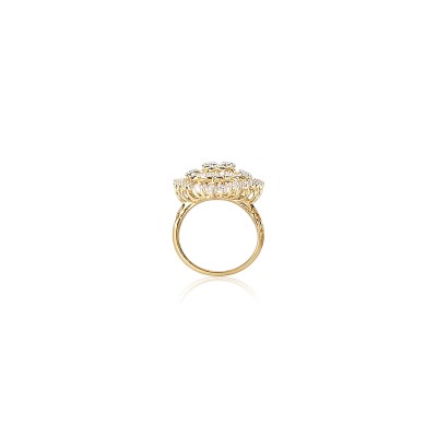 LNLR0600 modern IGI certified diamond ring Nova Lustre