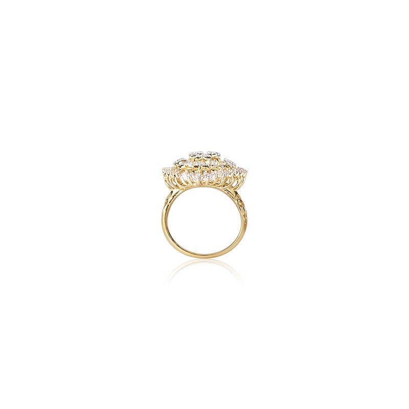 LNLR0600 modern IGI certified diamond ring Nova Lustre