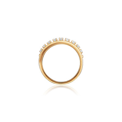Crown Dual Band Real Diamond Women Ring LNLR0615 | IGI CERTIFIED