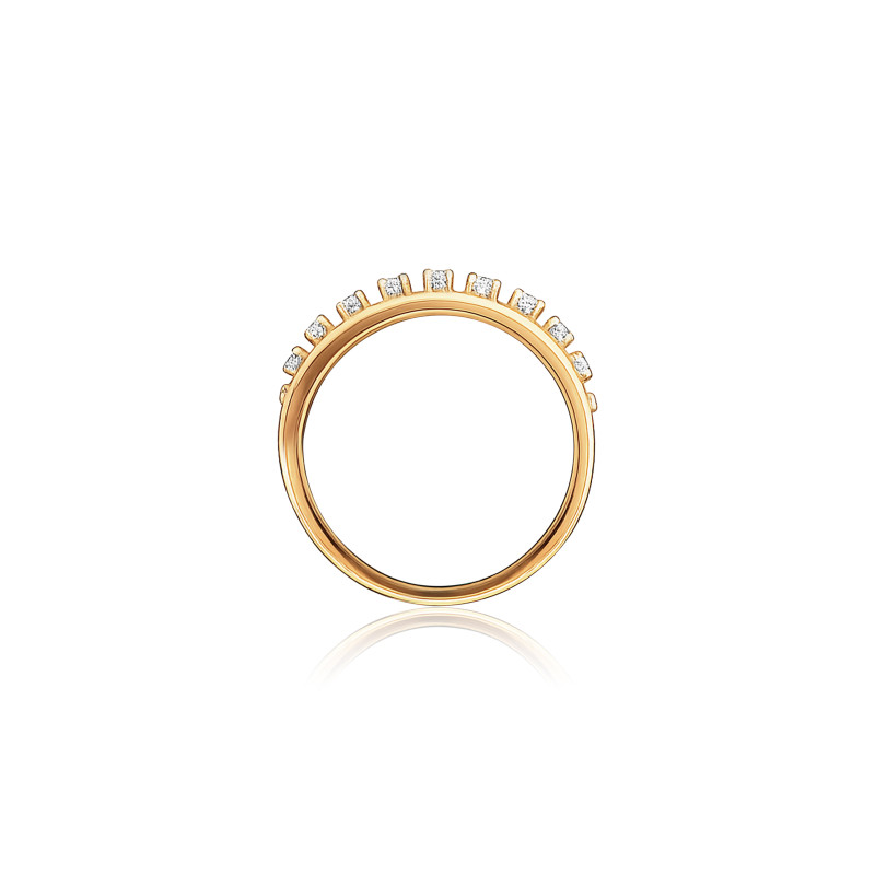 Crown Dual Band Real Diamond Women Ring LNLR0615 | IGI CERTIFIED