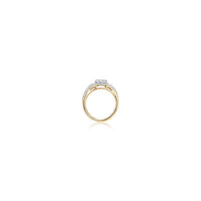 Infinity Knot Pave Natural Diamond Women Ring LNLR0629 | IGI CERTIFIED