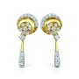 LNER0647 Natural Diamond Earrings Elegant Wear | IGI Certified