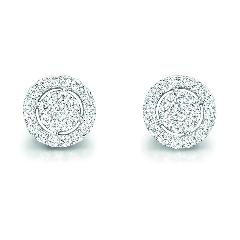 real diamond earrings elegant