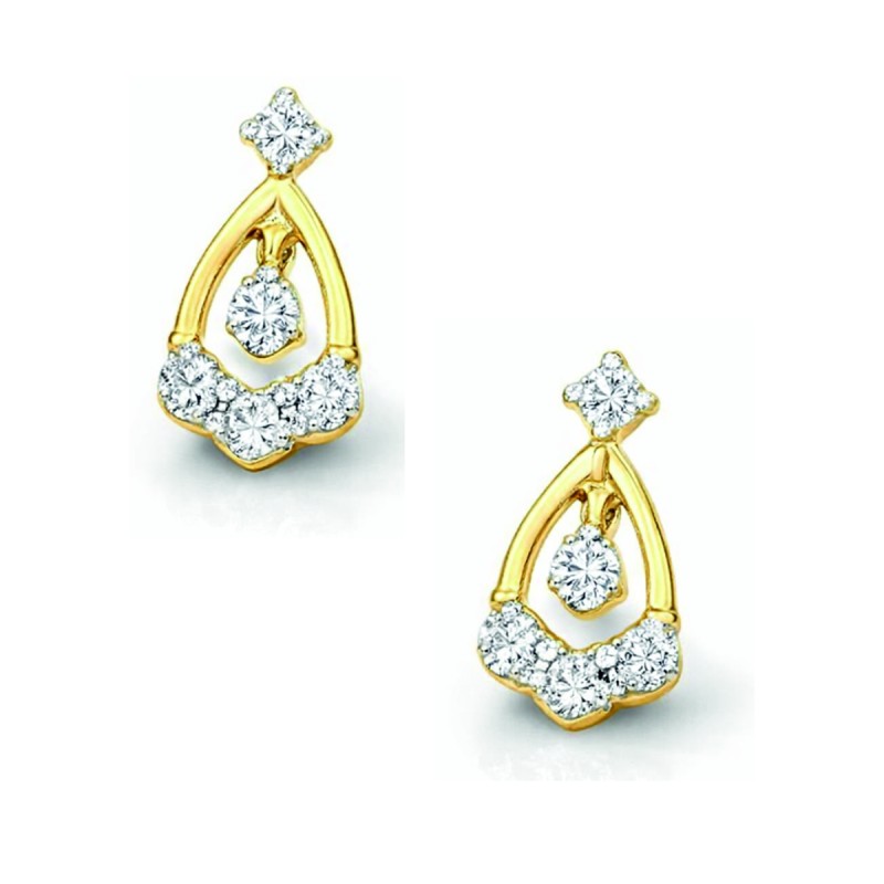 daily wear diamond earrings