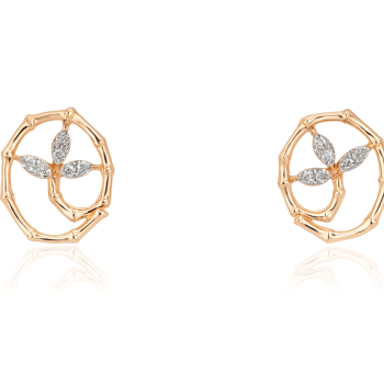 Classic Natural Diamond Round Stud Earrings LNER0734 | IGI Certified