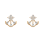 Delicate Natural Diamond Vine Earrings LNER0738 | IGI Certified