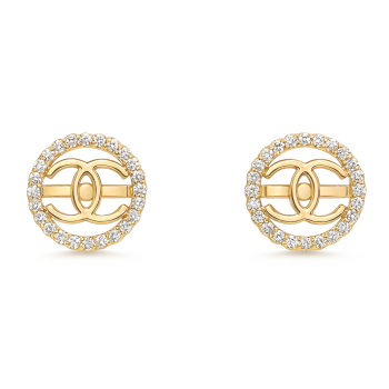 Bold Natural Diamond Hoop Earrings LNER0739 | IGI Certified
