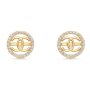 Bold Natural Diamond Hoop Earrings LNER0739 | IGI Certified