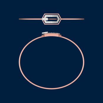 Geometric Hex Real Diamond Kada LNBR0277 | IGI Certified