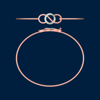 Infinity Knot Natural Diamond Kada LNBR0245 | IGI Certified