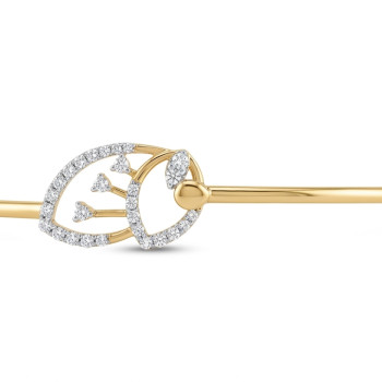 Arrow of Love Real Diamond Women Kada LNBR0216 | IGI Certified
