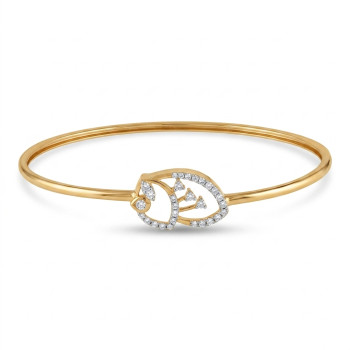 Arrow Flight Natural Diamond Women Kada LNBR0231 | IGI Certified