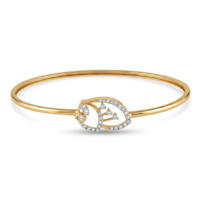 Arrow Flight Natural Diamond Women Kada LNBR0231 | IGI Certified