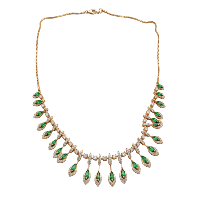 Opulent Real Diamond Necklace Set – LNNS0192