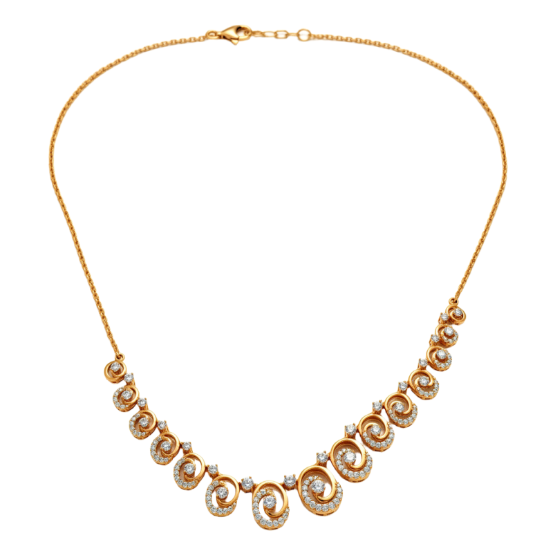 Majestic Real Diamond Necklace Set – LNNS0194