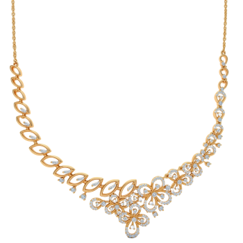 Signature Natural Diamond Necklace Set – LNNS0197