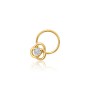 LNNP0026 – Real Diamond Nose Pin  Elegant Wear | IGI Certified