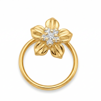 LNNP0056 Natural Diamond Nose Pin IGI Certified – Refined Beauty