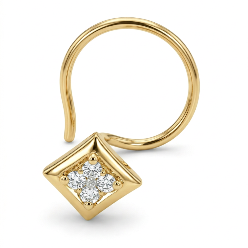 LNNP0060 Real Diamond Nose Pin IGI Certified – Timeless Luxury Look