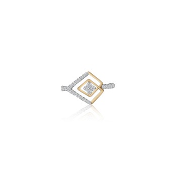 LNLR0455 Real Diamond Ring Crafted with IGI Certification