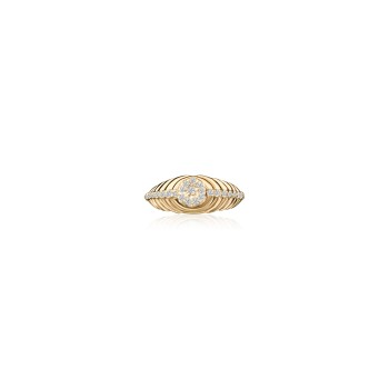 LNLR0467 Classic Real Diamond Ring, IGI Certified