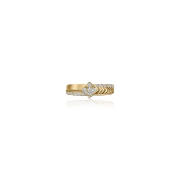 LNLR0468 Natural Diamonds Ring with IGI Certification
