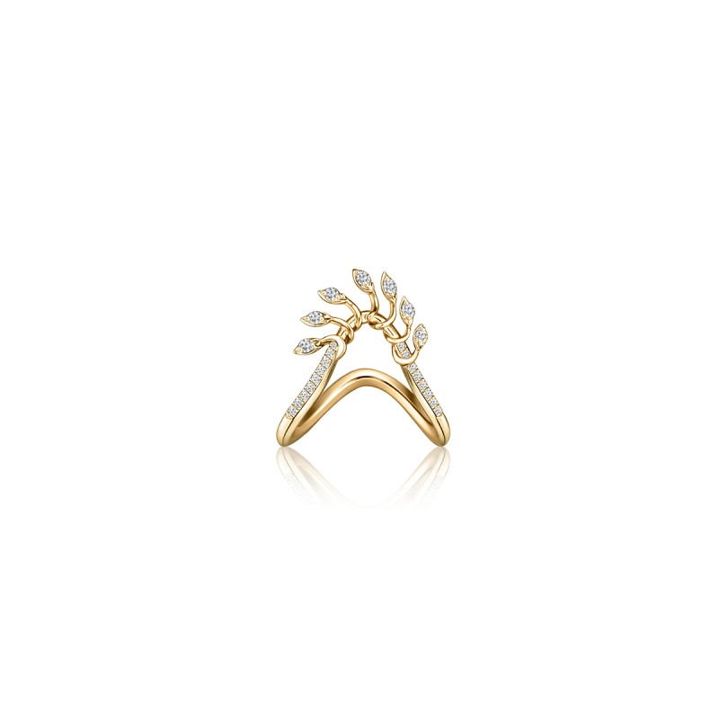 LNLR0592 real diamond ring IGI certified Nova Lustre