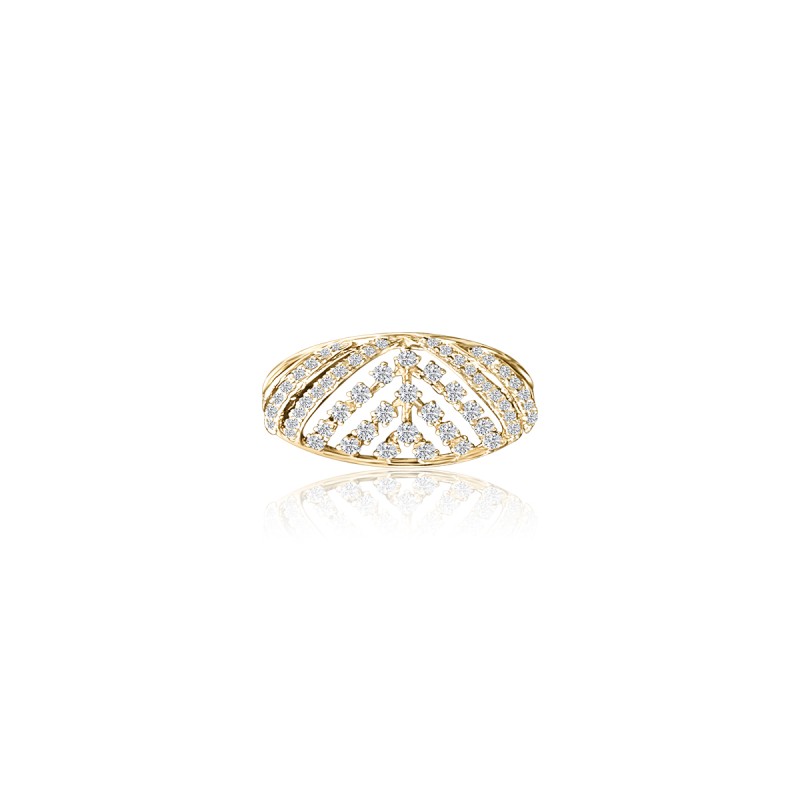 LNLR0598 luxury IGI certified diamond ring Nova Lustre