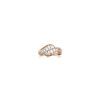 Twisted Teardrop Lattice Real Diamond Women Ring LNLR0616 | IGI CERTIFIED