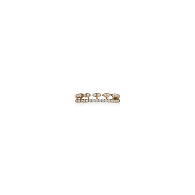 Marquise Dual Row Natural Diamond Women Ring LNLR0627 | IGI CERTIFIED
