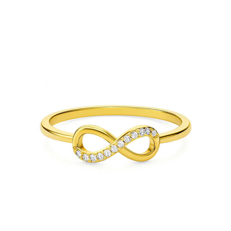 Infinity Pave Real Diamond Women Ring LNLR1212 | igi certified