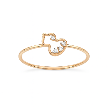 Freeform Outline Natural Diamond Women Ring LNLR1226 | IGI CERTIFIED