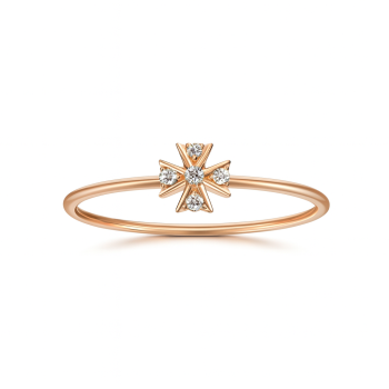 Maltese Star Natural Diamond Women Ring LNLR1243 | IGI CERTIFIED