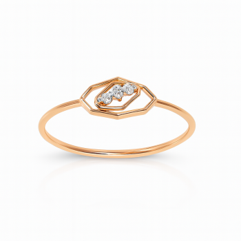 Inner Curve Real Diamond Women Ring LNLR1266 | IGI CERTIFIED