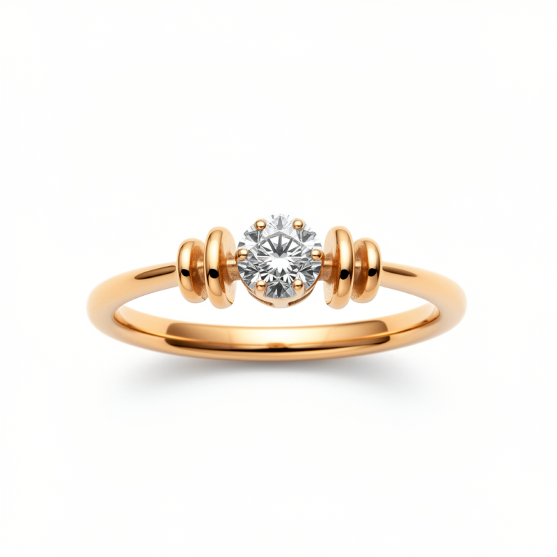 Tube Solitaire Real Diamond Women Ring LNLR1491 | IGI CERTIFIED