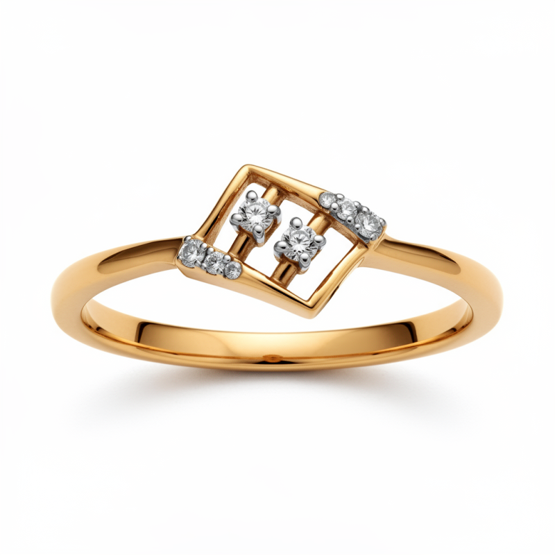 Diamond Lattice Natural Diamond Women Ring LNLR1492 | IGI CERTIFIED